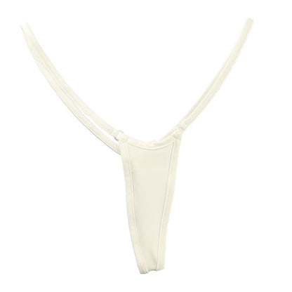 La-Pomme T2S fabric tight high leg design G-string shorts 215007