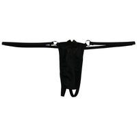 La-Pomme E6000 fabric open crotch G-string 216016