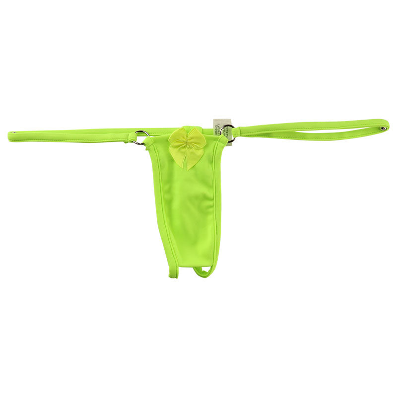 La-Pomme E6000 fabric open crotch G-string 216016