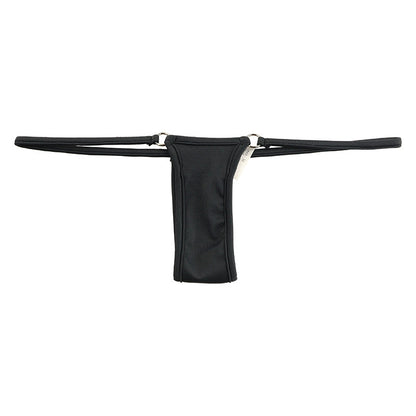 La Paume E6000 fabric, sexy and sophisticated G-string shorts with pockets 217026
