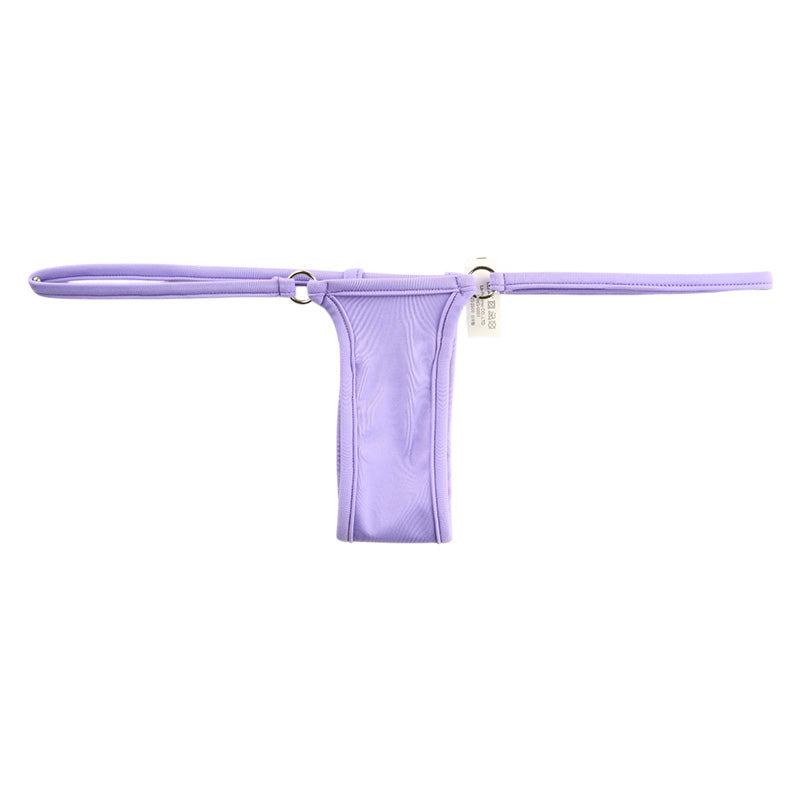 La Paume E6000 fabric, sexy and sophisticated G-string shorts with pockets 217026