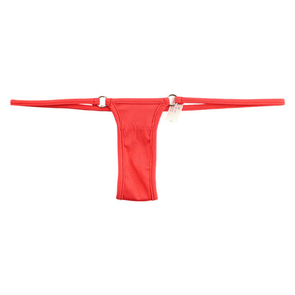 La Paume E6000 fabric, sexy and sophisticated G-string shorts with pockets 217026