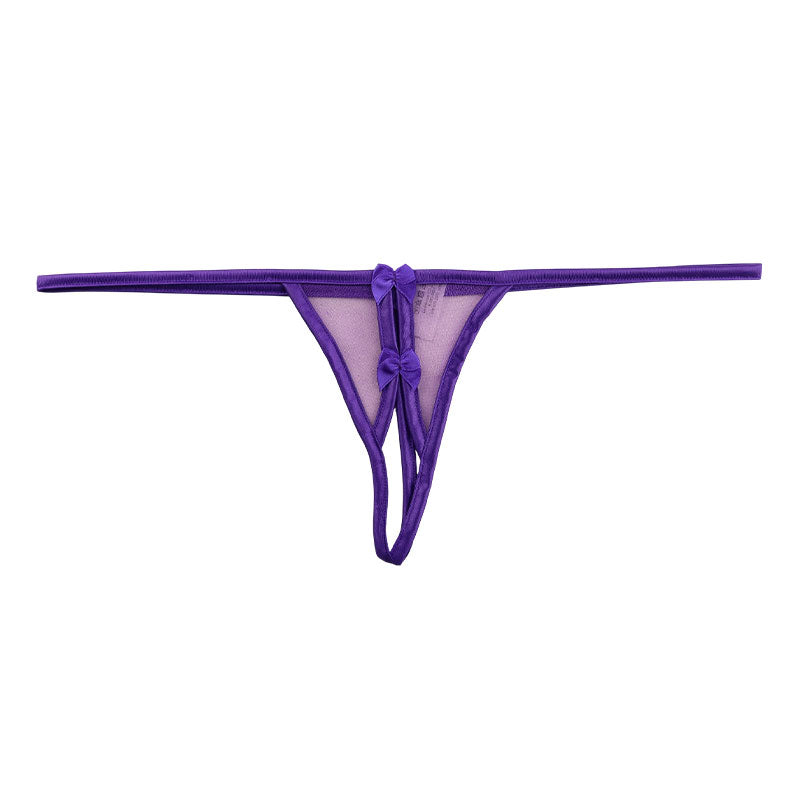 ラ・ポーム Gストリングショーツ 光沢 フェリカ生地 ミストラメ入り スパークハーフ クロッチ穴あき 217027