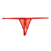 ラ・ポーム Gストリングショーツ 光沢 フェリカ生地 ミストラメ入り スパークハーフ クロッチ穴あき 217027