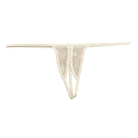 ラ・ポーム Gストリングショーツ 光沢 フェリカ生地 ミストラメ入り スパークハーフ クロッチ穴あき 217027