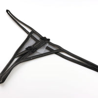 ラ・ポーム Gストリングショーツ 光沢 フェリカ生地 ミストラメ入り スパークハーフ クロッチ穴あき 217027