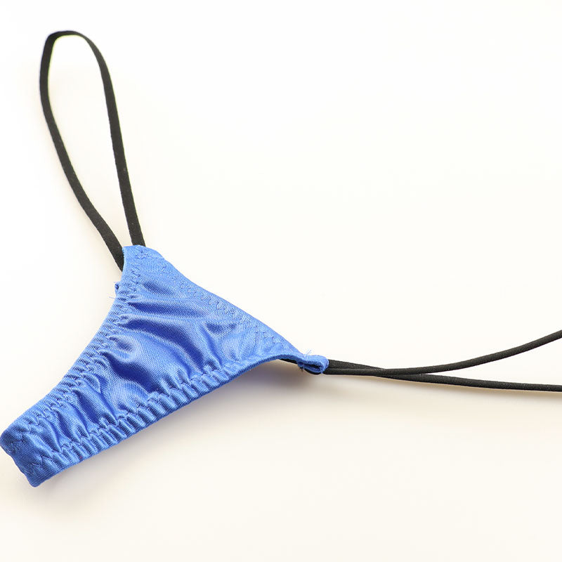 ラ・ポーム フェリカ生地 光沢感 極小Tバックショーツ nanoランジェリー 218032