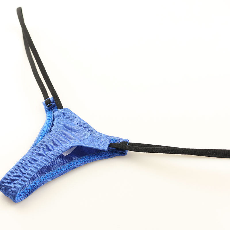 ラ・ポーム フェリカ生地 光沢感 極小Tバックショーツ nanoランジェリー 218032