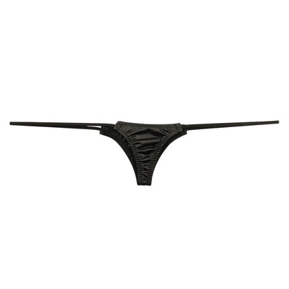 La-Pomme Felica Fabric Glossy Micro Half-Back Shorts Nano Lingerie 218033