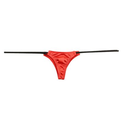 La-Pomme Felica Fabric Glossy Micro Half-Back Shorts Nano Lingerie 218033