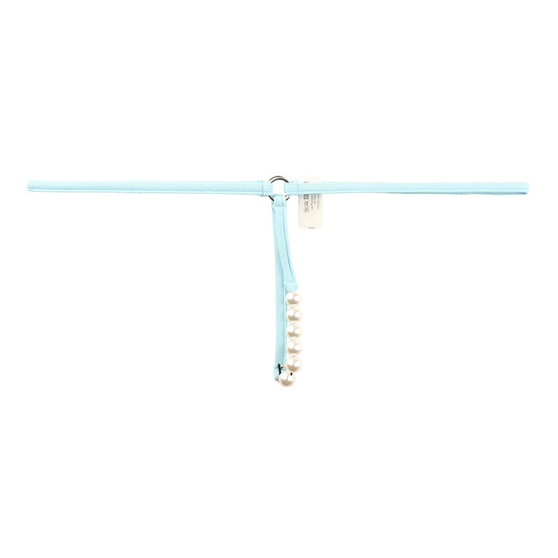 ラ・ポーム 発色良好 E6000生地 Gストリングショーツ 6連ホワイトパール付き 219021