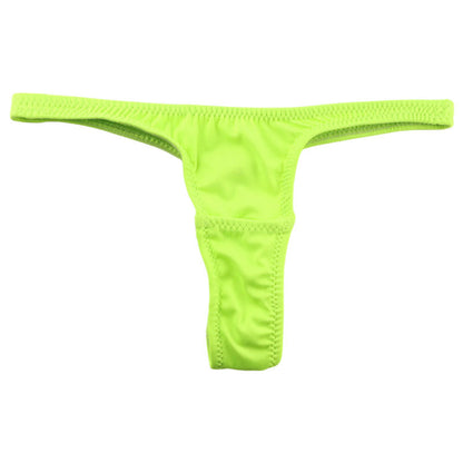La-Pomme E6000 fabric beaded T-back shorts 222007