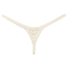 La-Pomme MFS fabric micro mini G-string shorts 31343