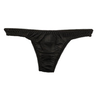 ラ・ポーム エアリーシースルー NHK生地 僅かな光沢感 シンプルデザイン Tバックショーツ 317047