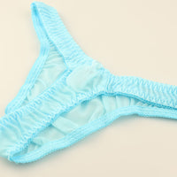 ラ・ポーム エアリーシースルー NHK生地 僅かな光沢感 シンプルデザイン Tバックショーツ 317047