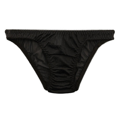 La Paum Airy See-Through NHK Fabric with a Slight Sheen and Simple Design, Full-Back Shorts (Product Number: 317048)