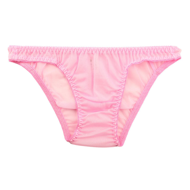 La Paum Airy See-Through NHK Fabric with a Slight Sheen and Simple Design, Full-Back Shorts (Product Number: 317048)