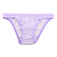 ラ・ポーム エアリーシースルー NHK生地 僅かな光沢感 シンプルデザイン フルバックショーツ 317048