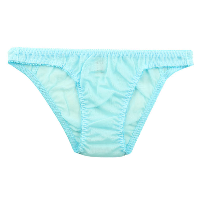 La Paum Airy See-Through NHK Fabric with a Slight Sheen and Simple Design, Full-Back Shorts (Product Number: 317048)