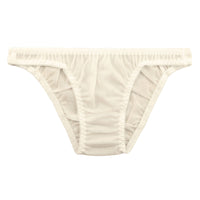 ラ・ポーム エアリーシースルー NHK生地 僅かな光沢感 シンプルデザイン フルバックショーツ 317048