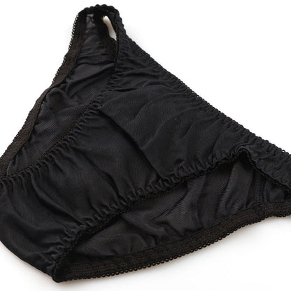 La Paum Airy See-Through NHK Fabric with a Slight Sheen and Simple Design, Full-Back Shorts (Product Number: 317048)