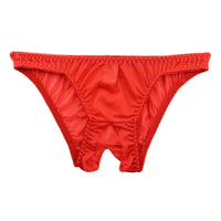 ラ・ポーム エアリーシースルー NHK生地 シンプルデザイン オープンクロッチフルバックショーツ 317050