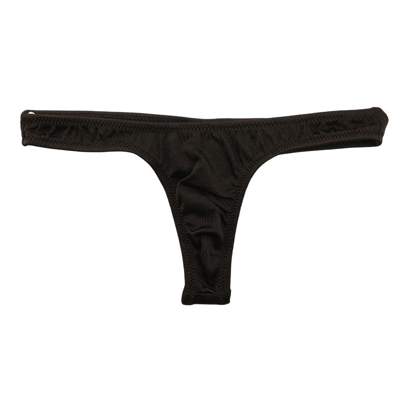 ラ・ポーム 光沢サラサラTSK生地 極小Tバックショーツ ローライズ 股上浅め 318146