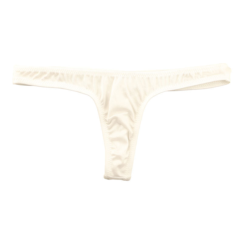 ラ・ポーム 光沢サラサラTSK生地 極小Tバックショーツ ローライズ 股上浅め 318146