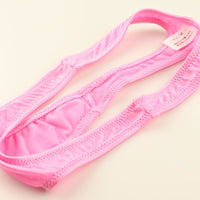 ラ・ポーム 光沢サラサラTSK生地 極小Tバックショーツ ローライズ 股上浅め 318146