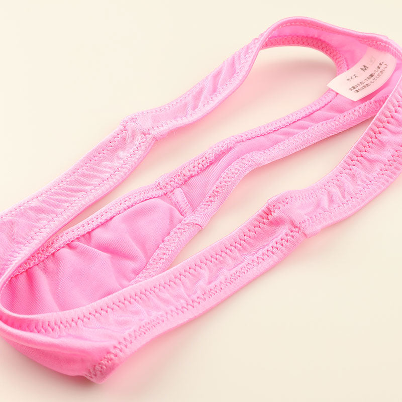 ラ・ポーム 光沢サラサラTSK生地 極小Tバックショーツ ローライズ 股上浅め 318146