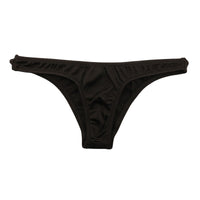 La Paum, Ultra-Slim Half-Back Shorts, Low-Rise, Made with Smooth, Shiny TSK Fabric, 318147