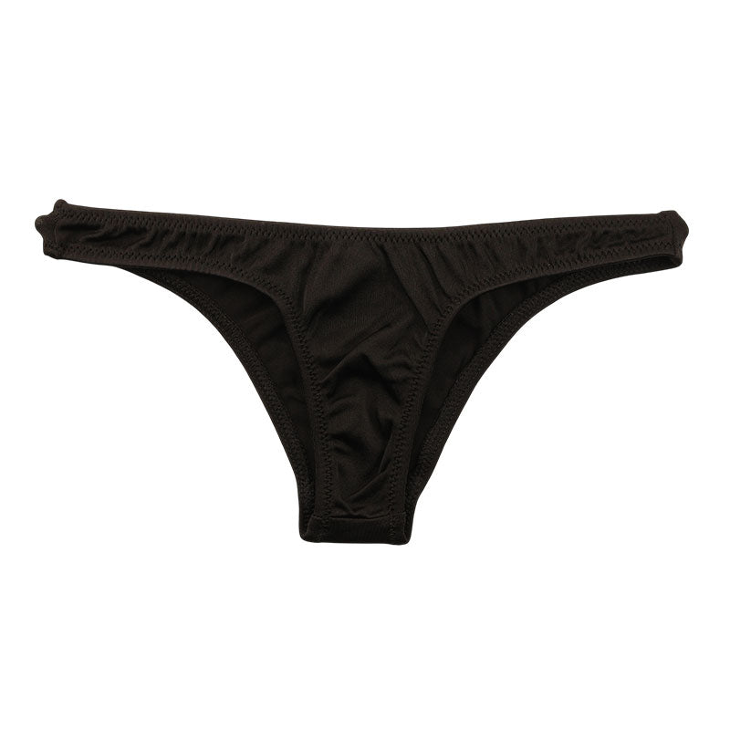 La Paum, Ultra-Slim Half-Back Shorts, Low-Rise, Made with Smooth, Shiny TSK Fabric, 318147