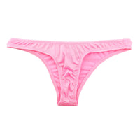 La Paum, Ultra-Slim Half-Back Shorts, Low-Rise, Made with Smooth, Shiny TSK Fabric, 318147