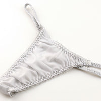 ラ・ポーム NHK生地使用 Tバックショーツ サイドバインダーゴム スタイリッシュ 透け感 シースルー 318149