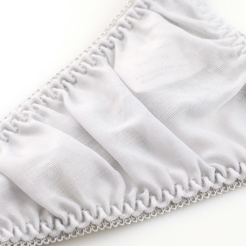 ラ・ポーム NHK生地使用 Tバックショーツ サイドバインダーゴム スタイリッシュ 透け感 シースルー 318149