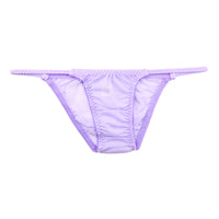 ラ・ポーム NHK生地使用 フルバックショーツ サイドバインダーゴム スタイリッシュ 透け感 シースルー 318150