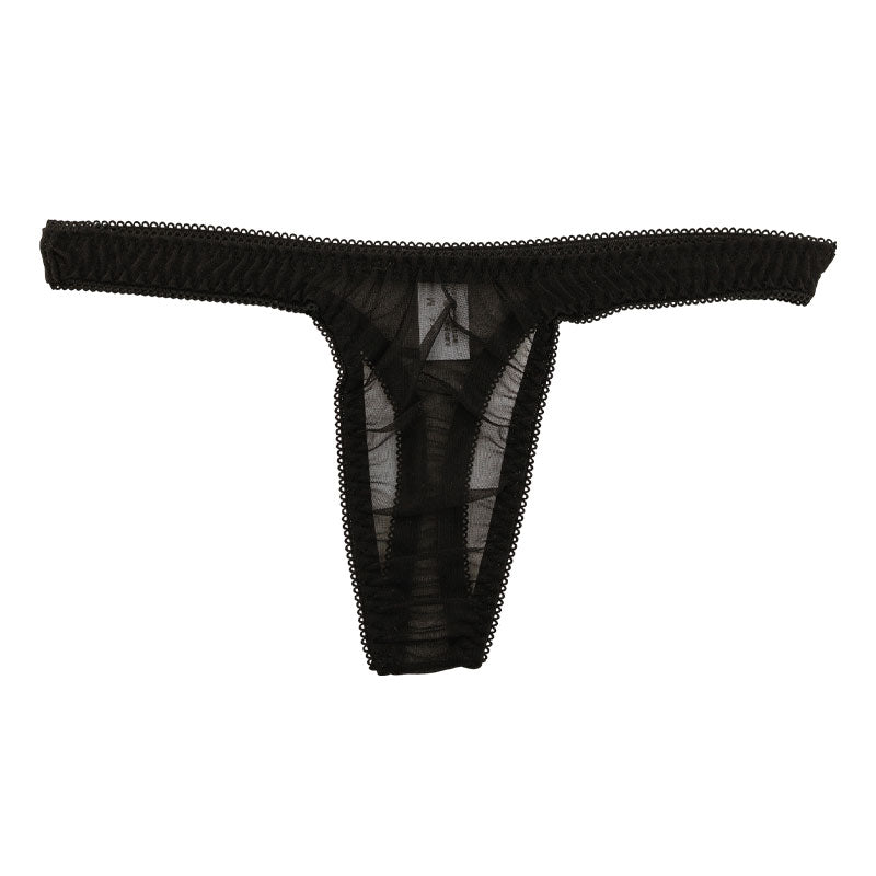 ラ・ポーム 20ハーフ生地使用 シンプルプレーンTバックショーツ 318153