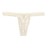 ラ・ポーム 20ハーフ生地使用 シンプルプレーンTバックショーツ 318153