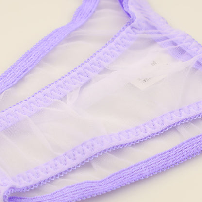 La Paum Simple Plain Half-Back Shorts (318154) Made with 20 Half Fabric