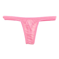 ラ・ポーム 軽やかシースルーNHK生地 シンプルTバックショーツ 318155