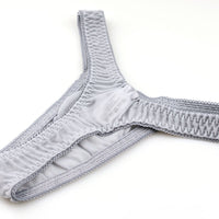 ラ・ポーム 軽やかシースルーNHK生地 シンプルTバックショーツ 318155