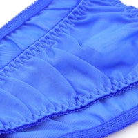 ラ・ポーム 軽やかシースルーNHK生地 シンプルハーフバックショーツ 318156