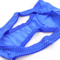 ラ・ポーム 軽やかシースルーNHK生地 シンプルハーフバックショーツ 318156