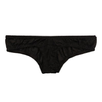 ラ・ポーム 軽やかNHK生地 ホットパンツ ローライズ仕様 シースルーデザイン 318158