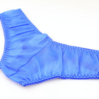 ラ・ポーム 軽やかNHK生地 ホットパンツ ローライズ仕様 シースルーデザイン 318158