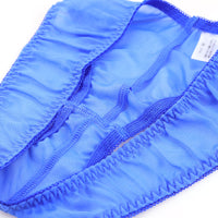 ラ・ポーム 軽やかNHK生地 ホットパンツ ローライズ仕様 シースルーデザイン 318158