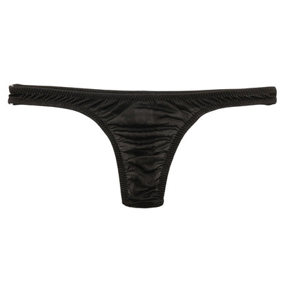 La-Pomme Airy Sheer NHK Fabric T-back Thong - Comfortable, Lightweight Lingerie 318159