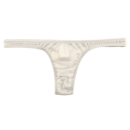 La-Pomme Airy Sheer NHK Fabric T-back Thong - Comfortable, Lightweight Lingerie 318159