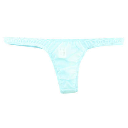 La-Pomme Airy Sheer NHK Fabric T-back Thong - Comfortable, Lightweight Lingerie 318159