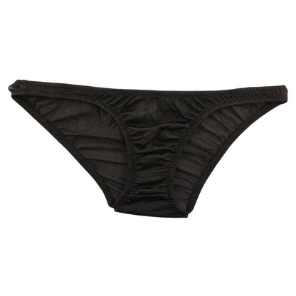 La-Pomme Airy Sheer Half-Back Briefs Made with NHK Fabric - Comfortable, Lightweight Lingerie 318160